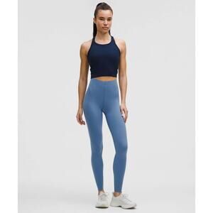 Lululemon Glow Up HR Tight 28" High-Rise Leggings Washed Denim Size 14 NWT